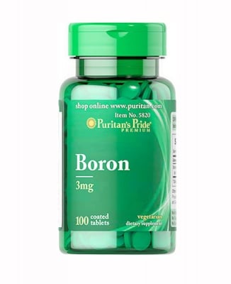 Puritan`s Pride Boron 3 mg 10