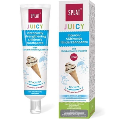 Juicy Splat toothpaste with ic