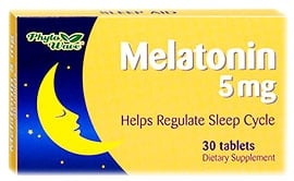 Melatonin 30 mg. 5 tablets Phy
