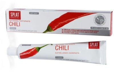 Splat Special chili toothpaste