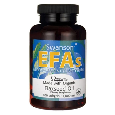 Swanson EFA Flaxseed oil 1000