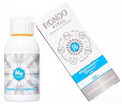 Rondo Vital Liposomal Magnesium + Optinerve 150 ml / Рондо Витал Липозомен магнезий течен + Оптинърв 150 мл