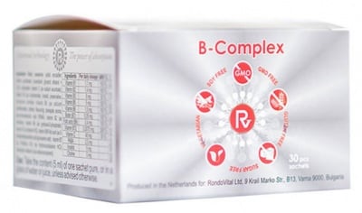 Rondo Vital Liposomal vitamin B complex 30 sashets / Рондо Витал Липозомен витамин Б комплекс 30 сашета