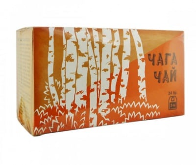 Chaga tea 24 filter bags / Чай