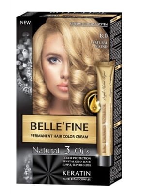 Belle`fine permanent hair colo