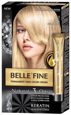 Belle`fine permanent hair colo