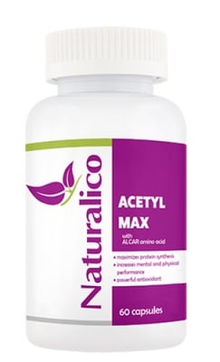 Naturalico acetyl max 60 capsu