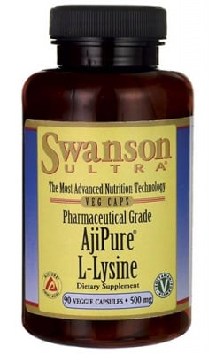 Swanson L-lysine ajipure 500 m