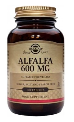 Alfalfa 600 mg 100 tablets Sol