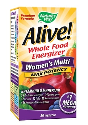 Alive Women's Multi 30 tablets