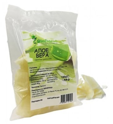 Aloe Vera dried pieces 100 g Z