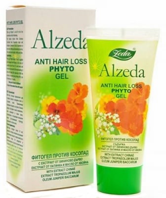 Alzeda anti hair loss phyto gel 100 ml / Алзеда Фитогел против косопад 100 мл.