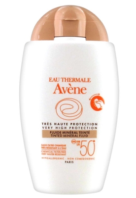 Avene tinted mineral fluid SPF