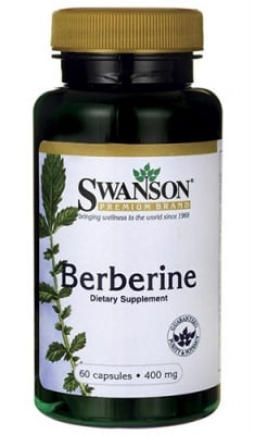 Swanson Berberine 400 mg 60 ca