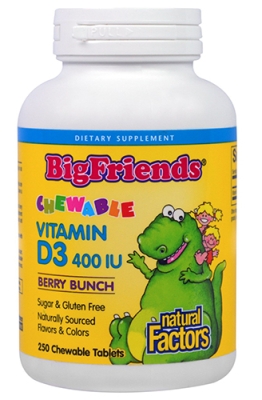 Big Friends Vitamin D3 400 IU