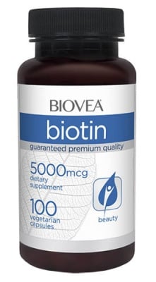 Biovea Biotin 5000 mcg 100 cap