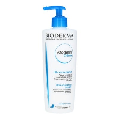 Bioderma Atoderm Nourishing Cream 500 ml. / Биодерма Атодерм Подхранващ крем за лице и тяло 500 мл.