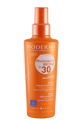 БИОДЕРМА ФОТОДЕРМ БРОНЗ БРОНЗИРАЩ СПРЕЙ SPF 30 200 мл