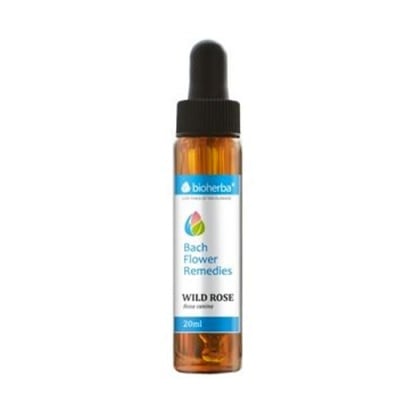 Bioherba Bach Flower Remedies Wild rose (Rosa Canina) 20 ml. / Биохерба капки на доктор Бах Шипка при ниско кръвно и умора 20 мл.
