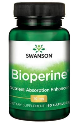 Swanson Bioperine 10 mg 60 cap