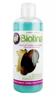 Biotina shampoo with vitamin B