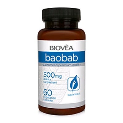 Biovea Baobab 500 mg. 60 capsu