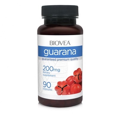 Biovea guarana 200 mg. 90 caps