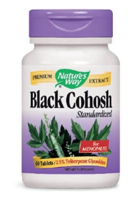 Black cohosh 60 tablets Nature
