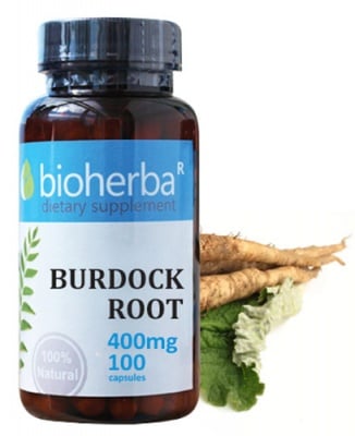 Bioherba Burdock root 400 mg 1