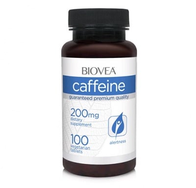 Biovea caffeine 200 mg. 100 ta