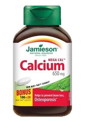 Jamieson Mega Calcium 650 mg 1