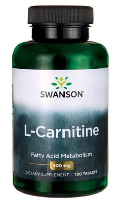 Swanson L-carnitine 500 mg 100