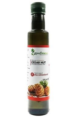 Cedar nut 250 ml Zdravnitza /