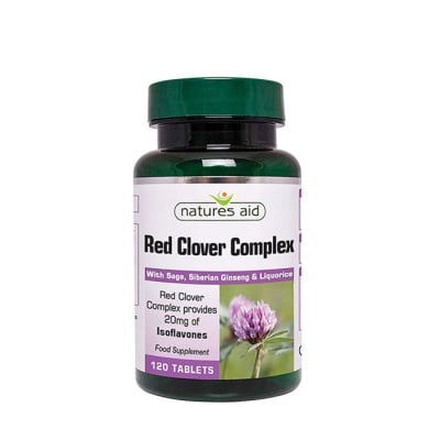 НЕЙЧЪРС ЕЙД ЕКСТРАКТИ ОТ ЧЕРВЕНА ДЕТЕЛИНА + ГРАДИНСКИ ЧАЙ + СИБИРСКИ ЖЕНШЕН + СЛАДНИК таблетки * 120