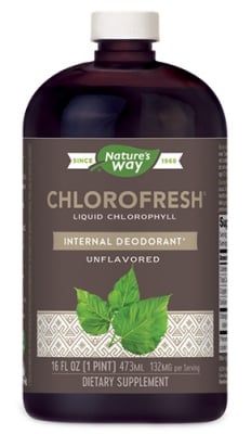 Chlorofresh unflavored liquid 473 ml Nature’s Way / Хлорофреш с натурален вкус 473 мл течна формула Nature’s Way