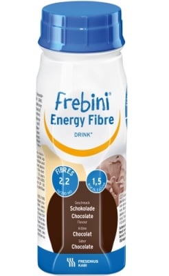 Frebini energy Fibre Chocolate 200 ml. / Фребини Енерджи с фибри Шоколад ентерална храна за пиене 200 мл.