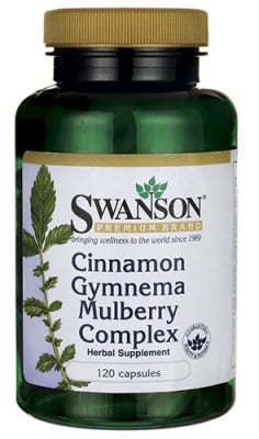 Swanson Cinnamon, gymnema, mul