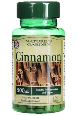 Cinnamon 500 mg 100 tablets Na