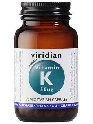Vitamin K 50 mcg 30 capsules V