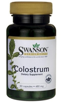 Swanson colostrum 480 mg 60 ca