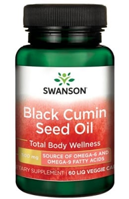 Swanson Black cumin seed oil E