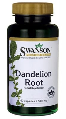 Swanson Dandelion root 515 mg