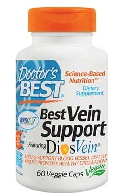 Doctor's Best Vein support 60 capsules / Доктор'с Бест Вейн съпорт 60 капсули