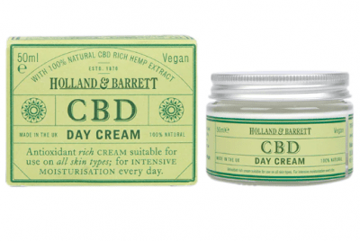 ДНЕВЕН КРЕМ С КОНОПЕНО МАСЛО (CBD) 50 мл HOLLAND & BARRETT