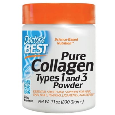 Doctor's Best Collagen Types 1 & 3 powder 200 g / Доктор'с Бест Колаген Тип 1 и 2 прах 200 гр.