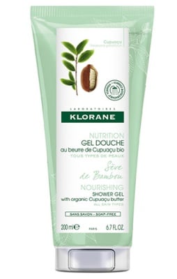 Klorane shower gel with Bamboo