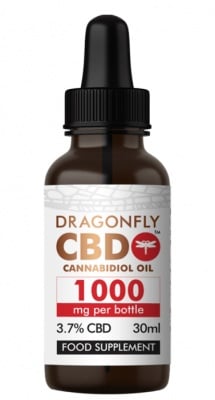 Dragonfly 3.7% CBD cannabidiol