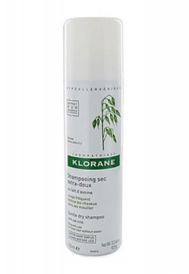 Klorane dry shampoo with oat m