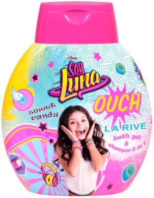 ЛА РИВ ДЕТСКИ ДУШ ГЕЛ И ШАМПОАН 2 В 1 SOY LUNA OUCH 250 мл