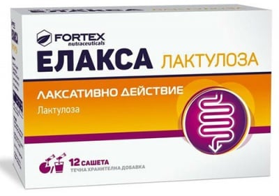 Elaxa lactulose 12 sachets / Е